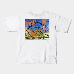 Johans Valters Mountain near Metzinger Kids T-Shirt